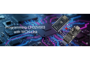 Tutorial: How to program CH32V003 with WCH‑Link Programmer