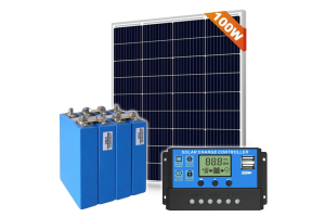 DC সোলার সিস্টেম প্যাকেজ (৪ ফ্যান ও ৪ লাইট) – LiFePO4 লিথিয়াম ব্যাটারির অফ-গ্রিড সল্যুশান