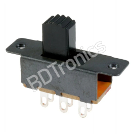 Mini Slide On/ Off Switch DPDT 6-Pin price in BD