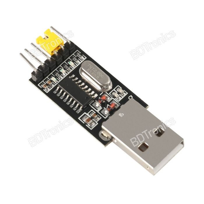 CH340G USB UART TTL Converter Module 3.3V 5V Serial Adapter in Bangladesh