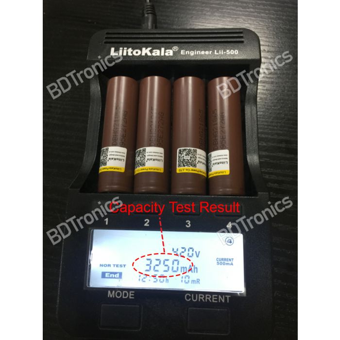 LiitoKala HG2 3.7v 3000mah 18650 Lithium Ion EV Grade Battery in Bangladesh