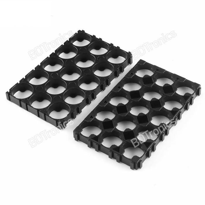 21700 Battery Pack Holder Plastic Bracket 3x5 in Bangladesh