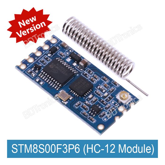 Modulo Porta Seriale HC-12 SI4463 - Lunga Portata 1000 M, Per Comunicazione Wireless, Arduino E Progetti Elettronici
