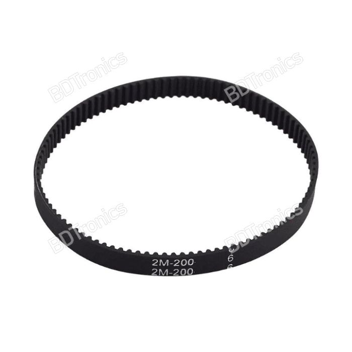 1pc GT2 Closed Loop Timing Belt Rubber 2GT 6mm 3D