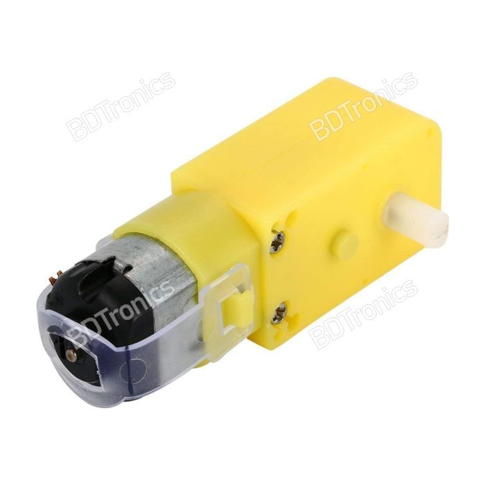Dual Shaft 100 RPM Straight Plastic Gear Motor main product photo