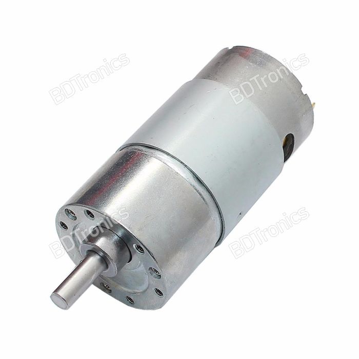 DC 12V 300RPM Geared Motor High Torque 37GB-550 Gear Motor main product photo
