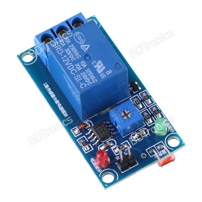 12V Light Sensor Switch,Stable LDR Photoresistor Relay Module Controller Light Sensor main product photo