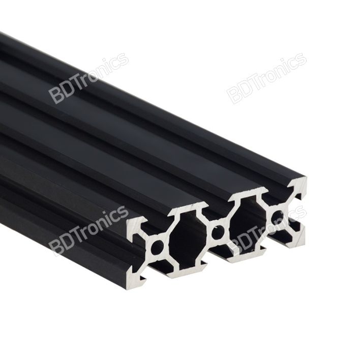 2060 V Slot Black Anodized Aluminum Extrusion Profile for 3D Printer ...