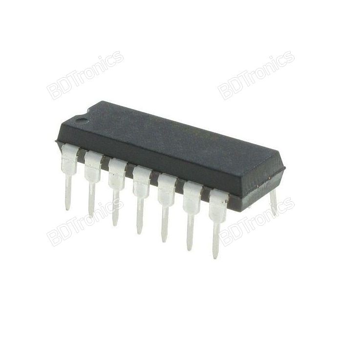 PIC16F676-I/P 8-bit Microcontrollers - MCU 1.75KB 64 RAM 12 I/O Ind Temp PDIP14 PDIP 14 main product photo