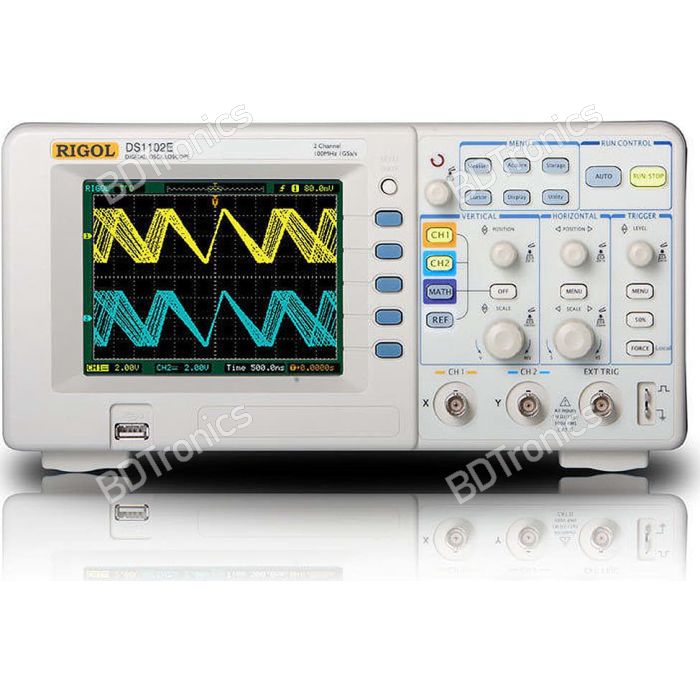 Rigol DS1102E 100MHz 2 Channels 1Gs/S Digital Storage Oscilloscope main product photo