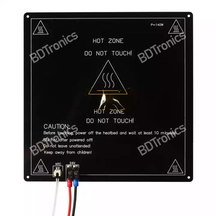 MK3 24V New Upgraded 220x220x3mm Aluminum Substrate Heat Bed with Built in NTC main product photo