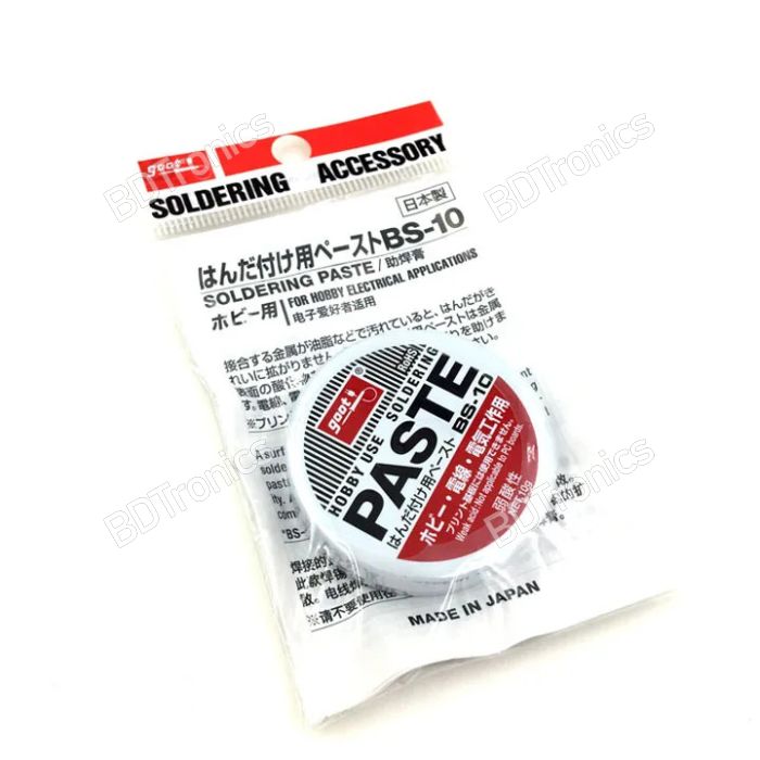 GOOT BS10 Hobby Use Resin Solder Flux Grease Paste Weak Acid Welding