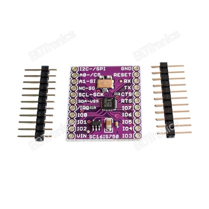SC16IS750 I2C-Bus/SPI Interface to Single Channel High Performance UART main product photo