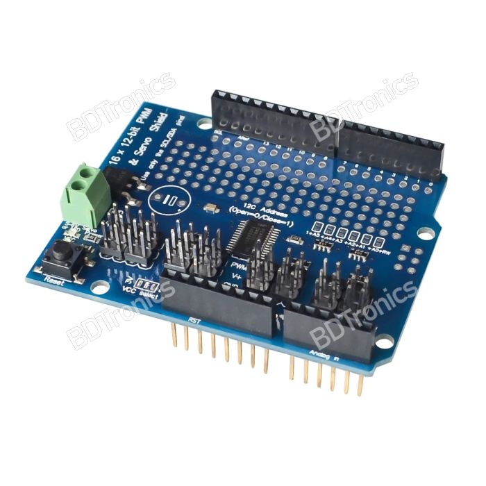 Servo shield 16 Channel 12-bit I2C PCA9685 for Arduino main product photo