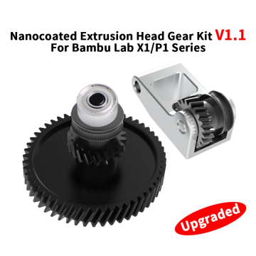 Bambu Lab X1/ P1S Extruder Drive Gear Kit V1.1 Nanocoated High-precision 3D Printer Parts in BD, Bangladesh by BDTronics Bambu Lab X1/ P1S Extruder Drive Gear Kit V1.1 Nanocoated High-precision 3D Printer Parts in BD, Bangladesh by BDTronics