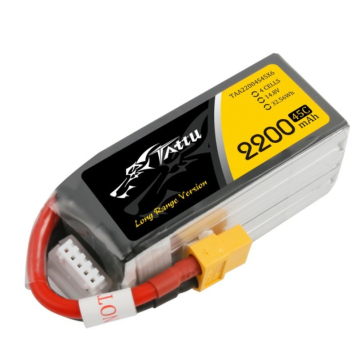 Tattu 2300mAh 14.8V 45C 4S1P Lipo Battery Pack (XT60) in BD, Bangladesh by BDTronics