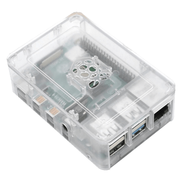 Transparent ABS Plastic Case for Raspberry Pi 4 in BD, Bangladesh by BDTronics Transparent ABS Plastic Case for Raspberry Pi 4 in BD, Bangladesh by BDTronics