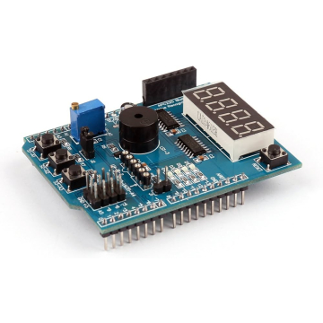 Arduino Multifunction Shield Arduino UNO & Leonardo Expansion Board in BD, Bangladesh by BDTronics