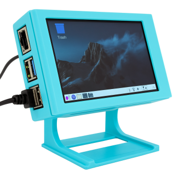 Plastic Case Enclosure for 2-in-1 Raspberry Pi 5 & LCD Screen 3.5" in BD, Bangladesh by BDTronics