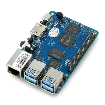 Banana Pi M5 4GB RAM + 16GB eMMC Amlogic S905X3 64 bit Quad Core Development Board in BD, Bangladesh by BDTronics