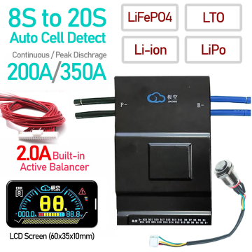 Original JK BMS 8S to 20S (200A/ 350A) with 2A Active Balancer & Bluetooth for LiFePO4, LTO, Li-ion Battery in BD, Bangladesh by BDTronics Original JK BMS 8S to 20S (200A/ 350A) with 2A Active Balancer & Bluetooth for LiFePO4, LTO, Li-ion Battery in BD, Bangladesh by BDTronics