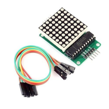 MAX7219 Dot Matrix LED Display Panel Module (Red Color) in BD, Bangladesh by BDTronics