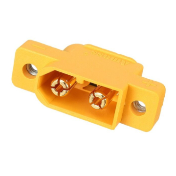 XT60E-M Panel Mountable XT60 Male Connector  in BD, Bangladesh by BDTronics