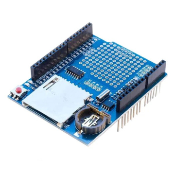 Data Logger Module Logging Shield Data Recorder with RTC for Arduino in BD, Bangladesh by BDTronics