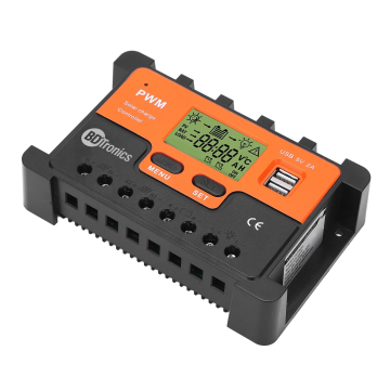 Good Quality 40A PWM Solar Charge Controller (Orange Color) in BD, Bangladesh by BDTronics