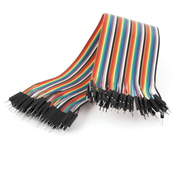 Male to Male Jumper Wire for Breadboard 40pcs 20cm Ribbon Cable in BD, Bangladesh by BDTronics Male to Male Jumper Wire for Breadboard 40pcs 20cm Ribbon Cable in BD, Bangladesh by BDTronics