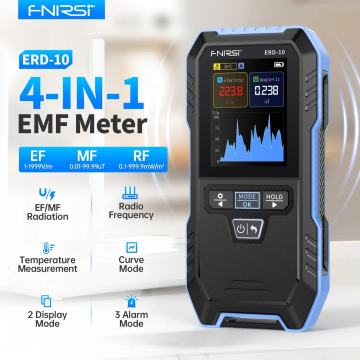 FNIRSI® 4-in-1 Electromagnetic Radiation Detector EMI EMF (ERD-10) in BD, Bangladesh by BDTronics