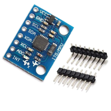 GY-521 MPU-6050 3 Axis Gyroscope + Accelerometer IMU Sensor Module (Original Chip) in BD, Bangladesh by BDTronics