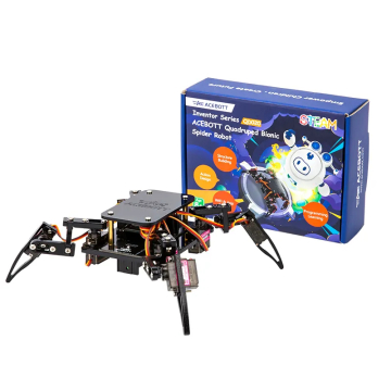 ACEBOTT 8 DOF Quadruped Bionic Spider Robot Kit Smartphone BT Controlled in BD, Bangladesh by BDTronics
