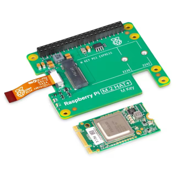 Raspberry Pi 5 AI Kit M.2 NVMe SSD HAT+ and Hailo-8L AI Accelerator NPU in BD, Bangladesh by BDTronics Raspberry Pi 5 AI Kit M.2 NVMe SSD HAT+ and Hailo-8L AI Accelerator NPU in BD, Bangladesh by BDTronics