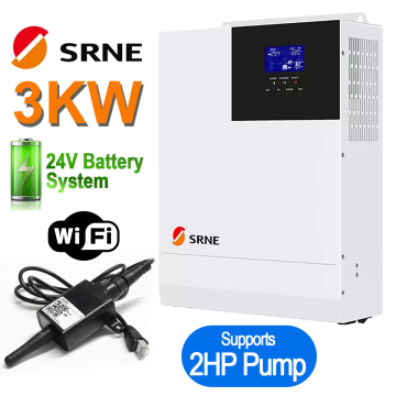 SRNE 3KW Off-Grid Solar Inverter HF2430S60-100 Solar IPS with MPPT Solar Charge Controller in BD, Bangladesh by BDTronics SRNE 3KW Off-Grid Solar Inverter HF2430S60-100 Solar IPS with MPPT Solar Charge Controller in BD, Bangladesh by BDTronics