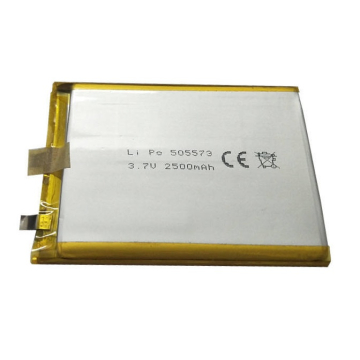 3.7V 2500mAh 1S Lithium Polymer LiPo Battery Cell 505573 in BD, Bangladesh by BDTronics