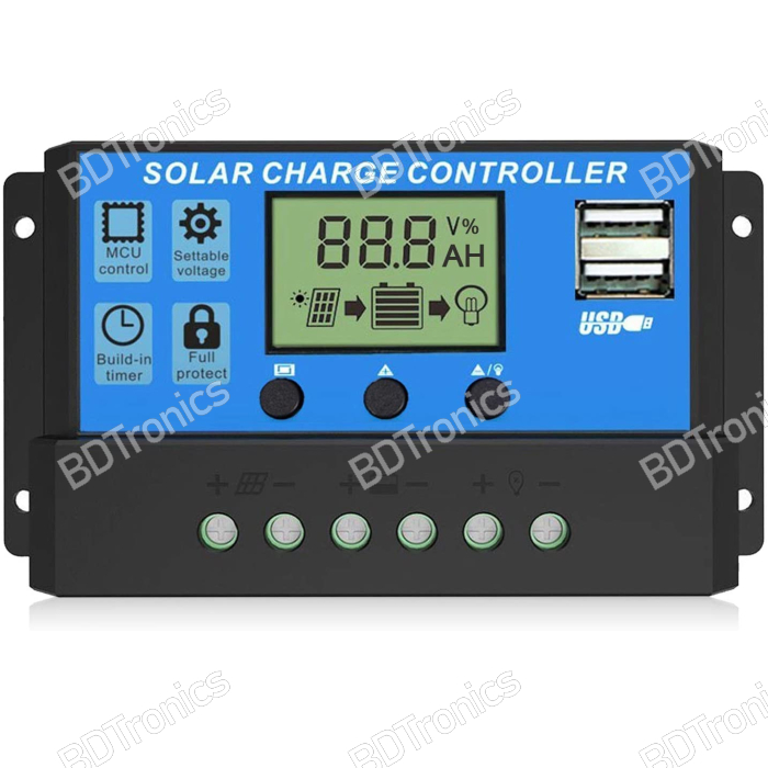 PWM Solar Charge Controller 12V/24V 10A with USB PWM Solar Charge Controller 12V/24V 10A with USB