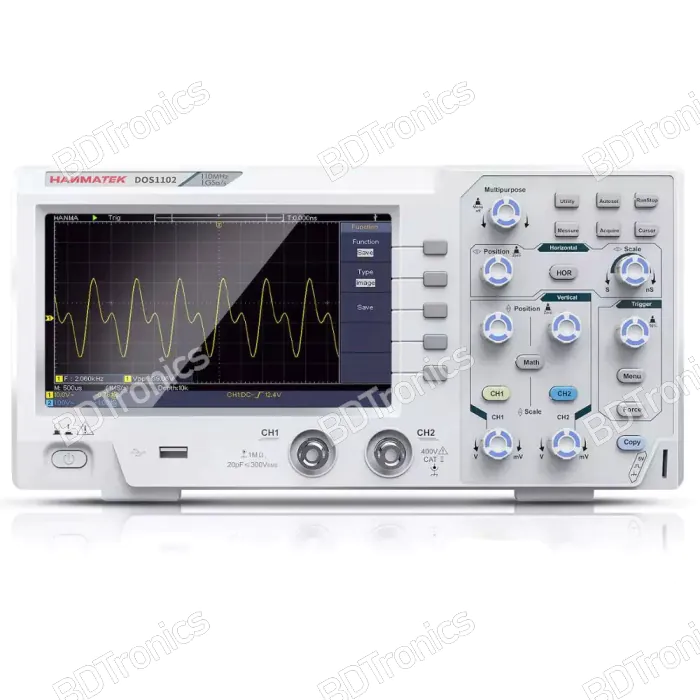 HANMATEK DOS1102 110mhz 2-Channels 1Gs/S Digital Storage