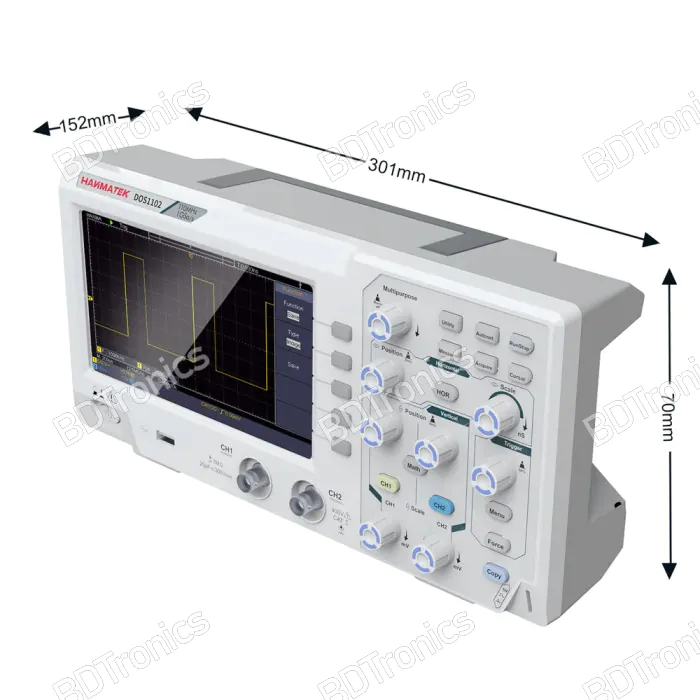 HANMATEK DOS1102 110mhz 2-Channels 1Gs/S Digital Storage