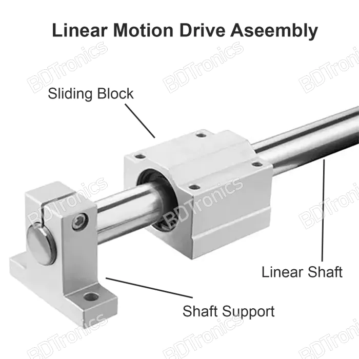 Coavoo Linear Rod Shaft 10Pcs 12mm X 1840mm, Diameter 12mm