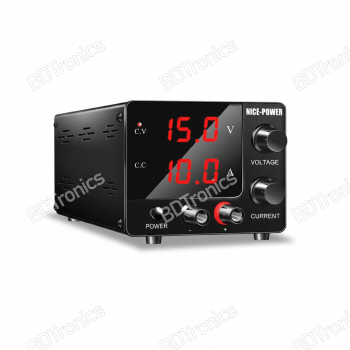 NICE-POWER SPS-E3010 30V 10A 150W Compact Adjustable DC Bench Power Supply NICE-POWER SPS-E3010 30V 10A 150W Compact Adjustable DC Bench Power Supply
