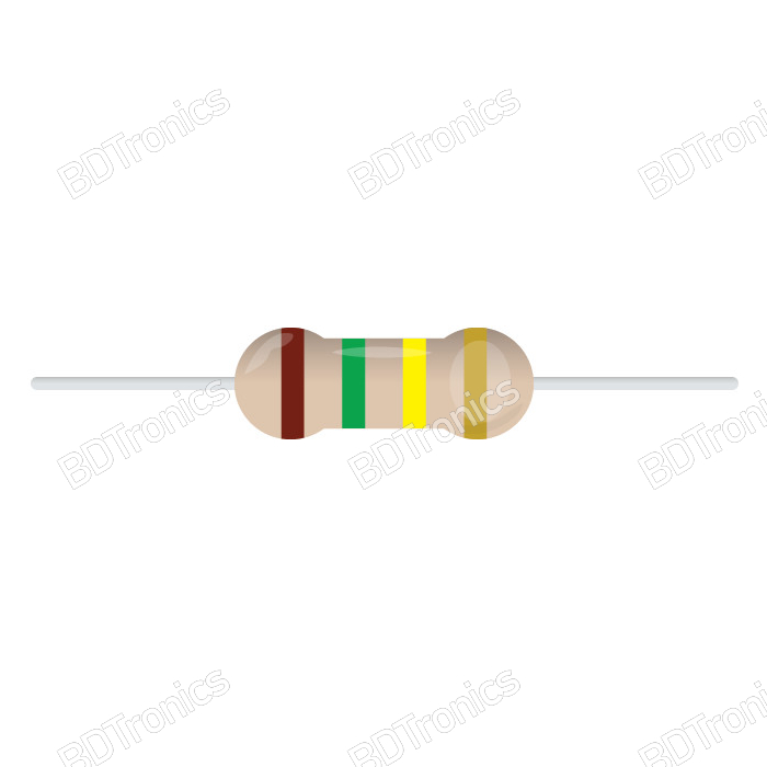 150K Ohm 1/4W Resistor 150K Ohm 1/4W Resistor