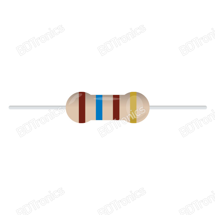 160 Ohm 1/4W Resistor 160 Ohm 1/4W Resistor