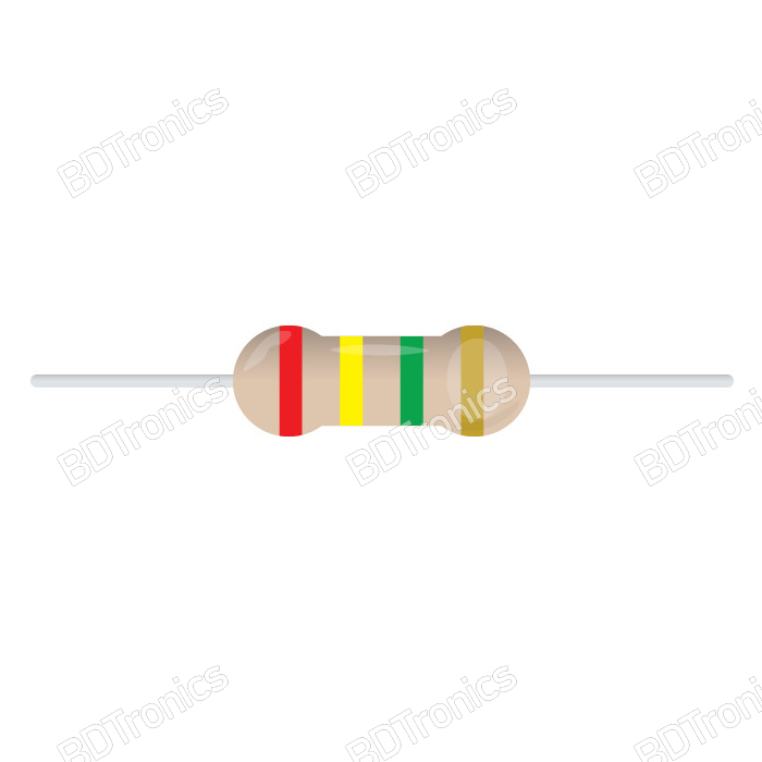 2.4M Ohm 1/4W Resistor 2.4M Ohm 1/4W Resistor