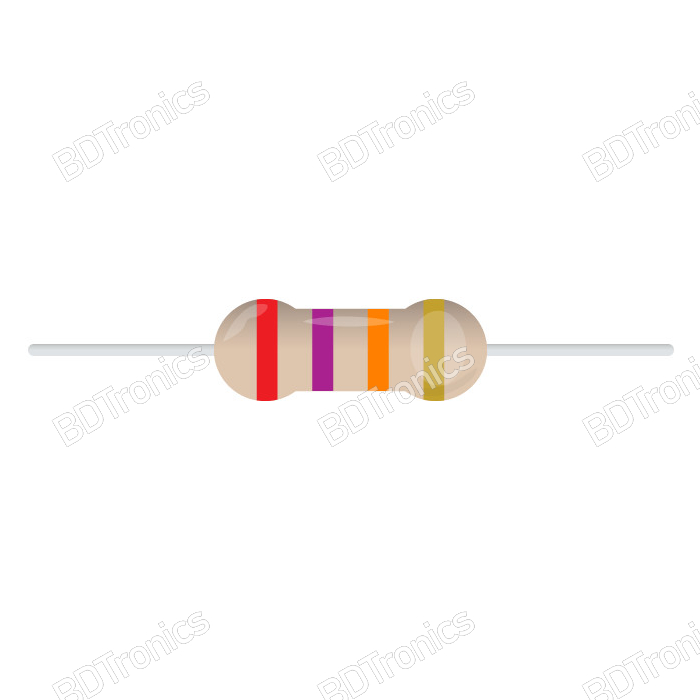 27K Ohm 1/4W Resistor 27K Ohm 1/4W Resistor
