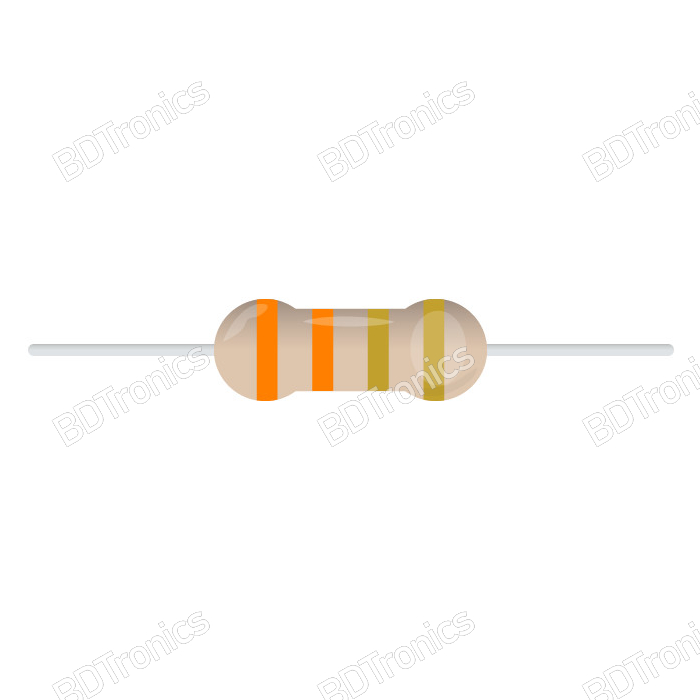 3.3 Ohm 1/4W Resistor 3.3 Ohm 1/4W Resistor