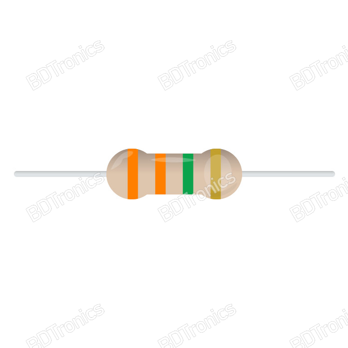 3.3M Ohm 1/4W Resistor 3.3M Ohm 1/4W Resistor