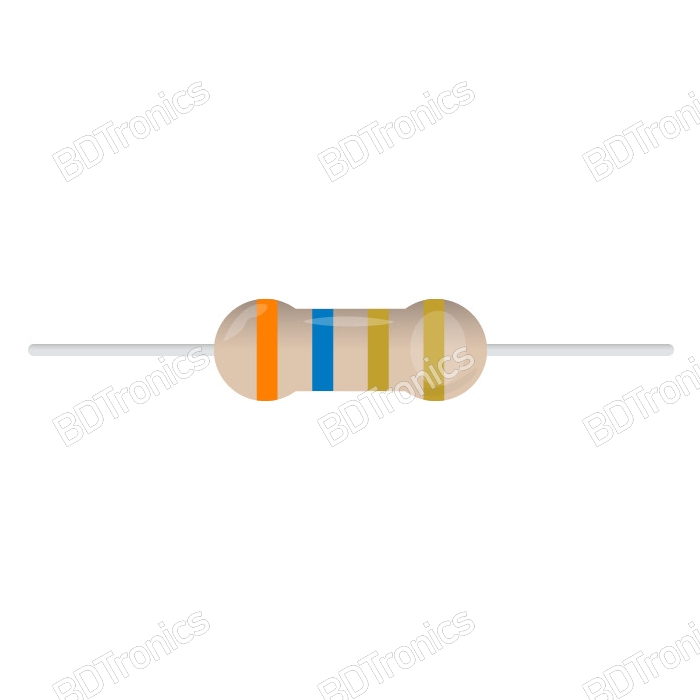 3.6 Ohm 1/4W Resistor