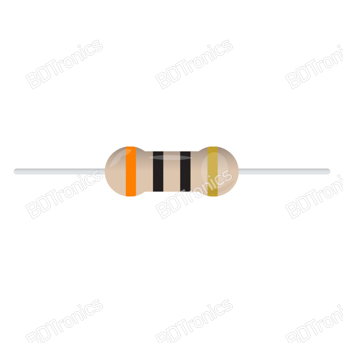 30 Ohm 1/4W Resistor 30 Ohm 1/4W Resistor