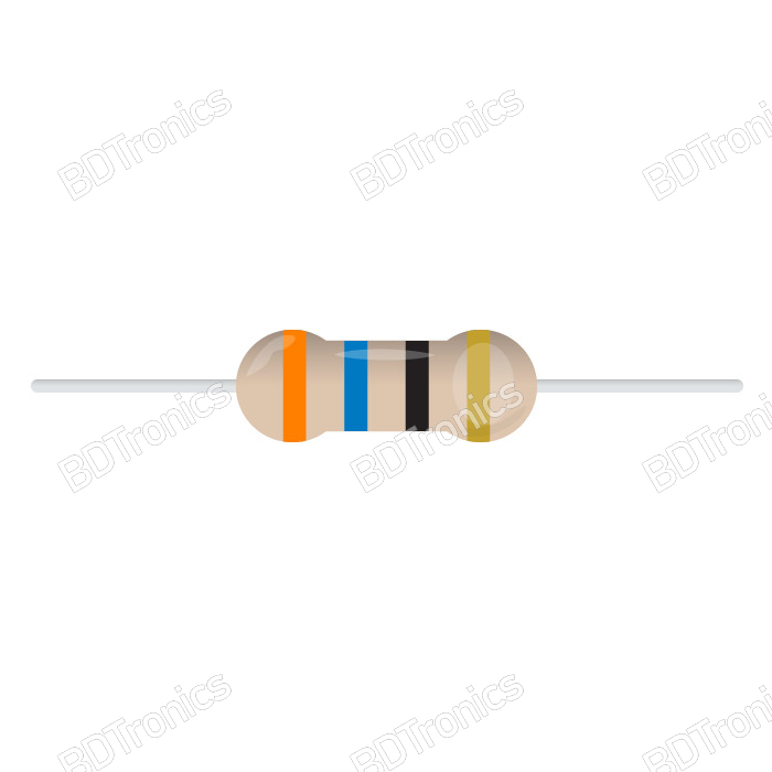 36 Ohm 1/4W Resistor 36 Ohm 1/4W Resistor